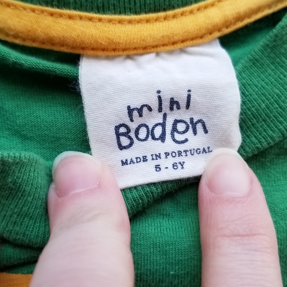 2011 euc/vguc Mini Boden orange crab 5-6 years - Picture 5 of 10